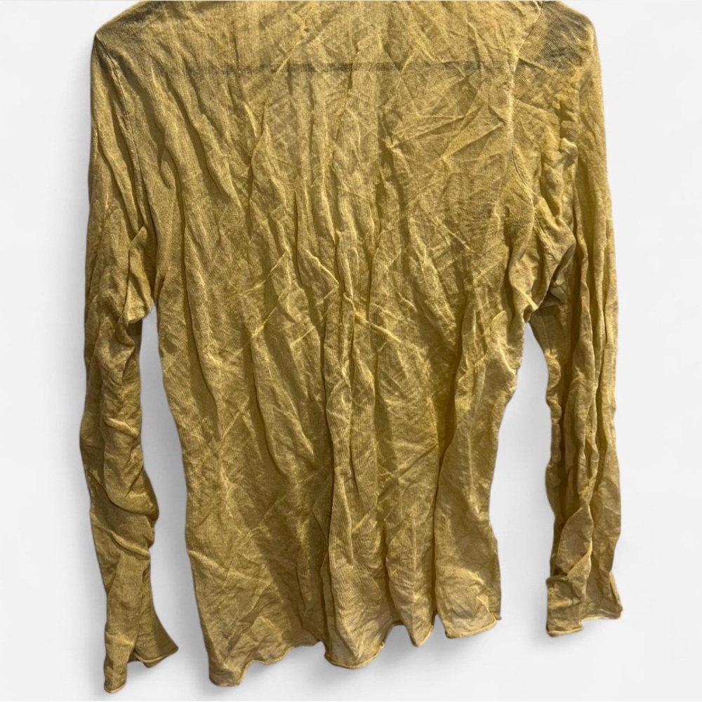Theory Yellow Cardigan - Picture 6 of 10